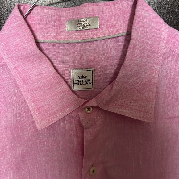 Peter Millar linen button down - Picture 2 of 2